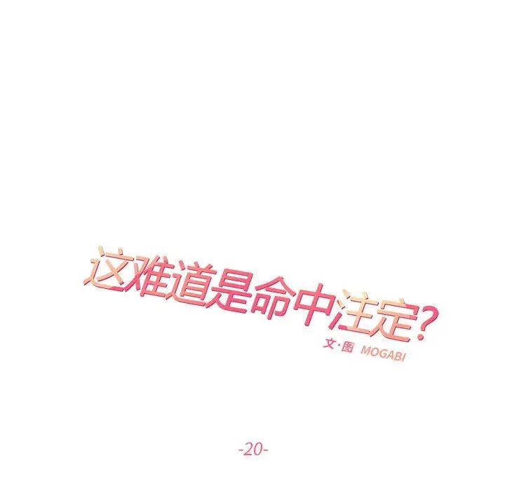 《这难道是命中注定》漫画 第20話