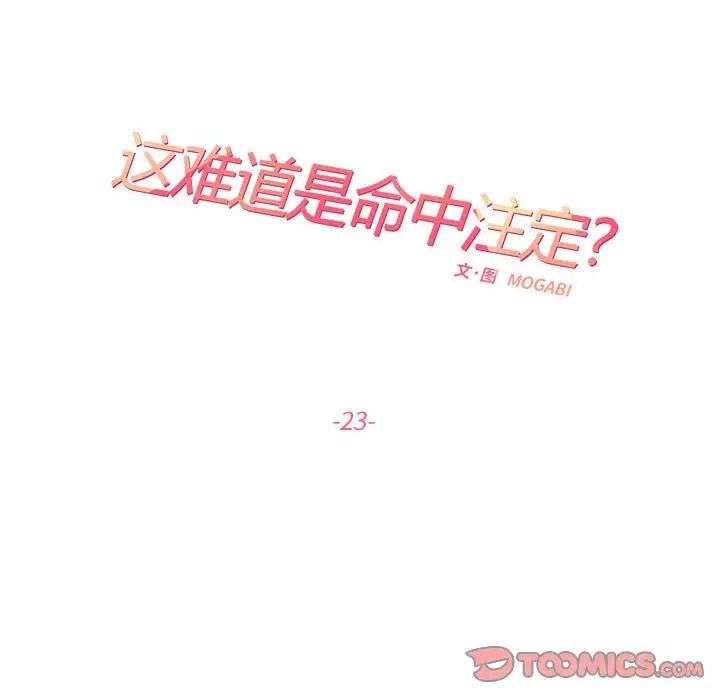 《这难道是命中注定》漫画 第23話