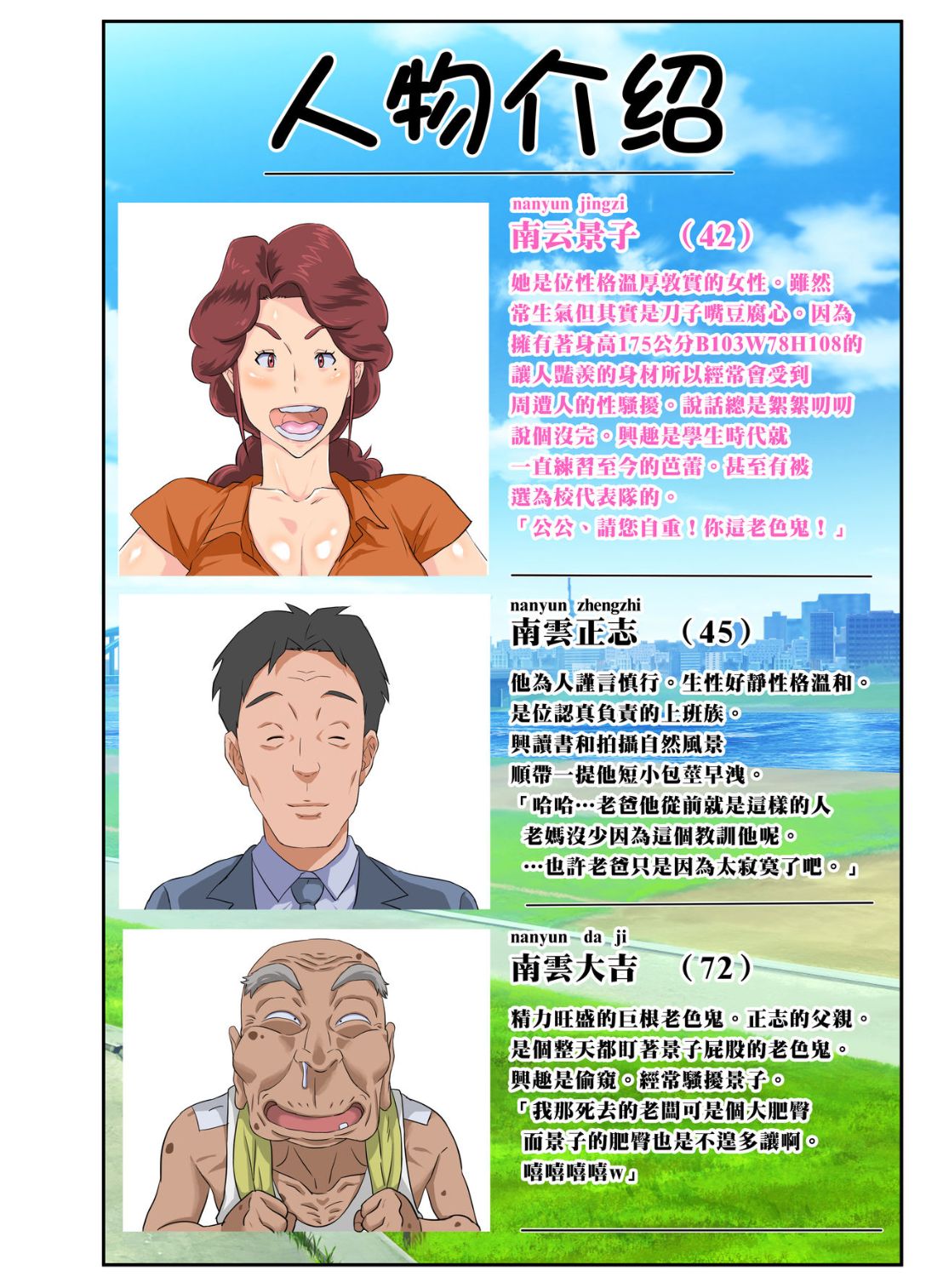 《[重口] 公公！請你自重！你這老色鬼》漫画 全集