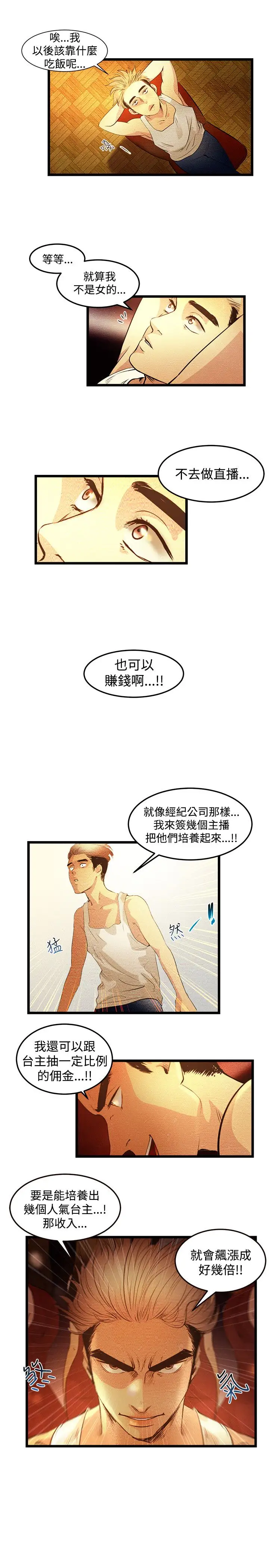 《主播H日记》漫画 第3话