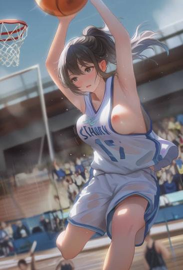 篮球场的粉红色诱惑